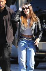 HAILEY BIEBER and JUSTINE SKYE Out for Lunch at Great White in West Hollywood 01/06/2023
