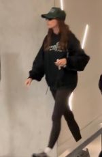 HAILEY BIEBER Arrives at a Medical Building in Beverly Hills 01/04/2023