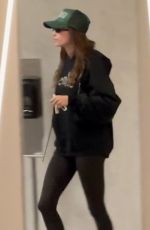 HAILEY BIEBER Arrives at a Medical Building in Beverly Hills 01/04/2023