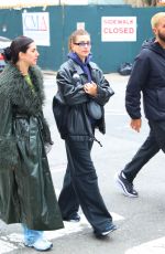 HAILEY BIEBER Arrives at Electric Lady Studios in New York 01/25/2023