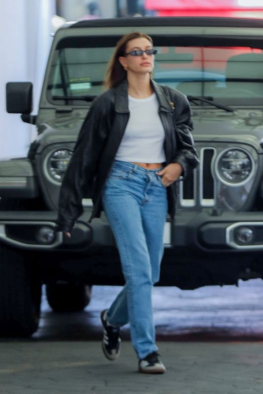 HAILEY BIEBER in Denim Out in Beverly Hills 01/18/2023