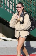 HAILEY BIEBER Leaves Hot Pilates Class in West Hollywood 01/17/2023