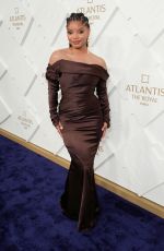 HALLE BAILEY at Grand Reveal Weekend for Atlantis The Royal in Dubai 01/21/2023