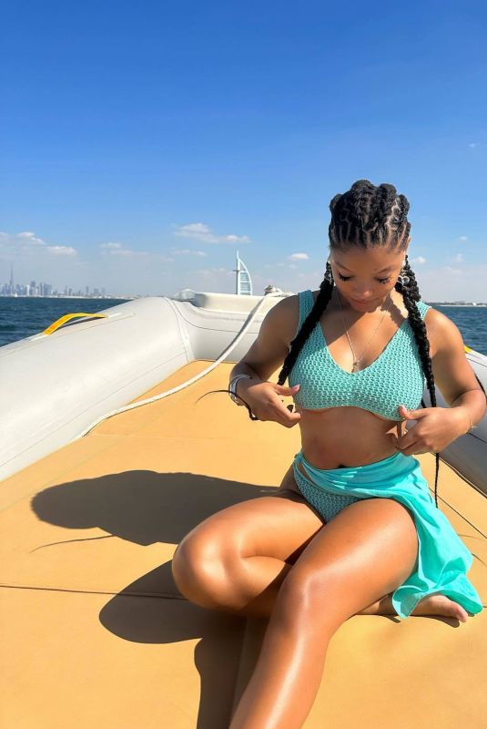 HALLE BAILEY - Instagram Photos 01/22/2023
