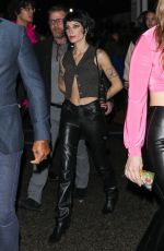 HALSEY Arrives at Harry Styles Concert at Kia Forum in Inglewood 01/30/2023
