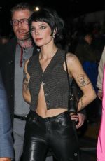 HALSEY Arrives at Harry Styles Concert at Kia Forum in Inglewood 01/30/2023