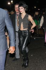 HALSEY Arrives at Harry Styles Concert at Kia Forum in Inglewood 01/30/2023