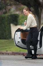 HANNAH BROWN Exercise for Her New Reality Show Special Forces in Los Angeles 01/04/2023