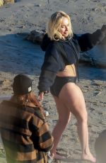HAYDEN PANETTIERE in Swimsuit at a Photoshoot on the Beach in Malibu, January 2023