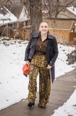 HAYLEY HASSELHOF Out at Sundance Film Festival in Park City 01/27/2023
