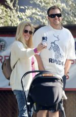 HEIDI MONTAG and Spencer Pratt Out with Their Baby in Los Angeles 01/08/2023