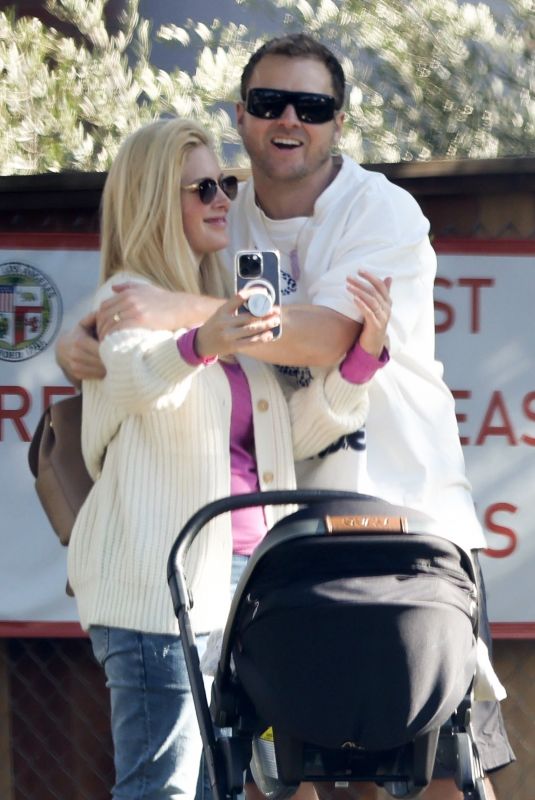 HEIDI MONTAG and Spencer Pratt Out with Their Baby in Los Angeles 01/08/2023