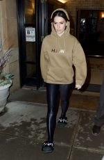 HILARIA BALDWIN Out and About in New York 01/20/2023