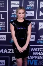HILARY DUFF at Watch What Happens Live 01/26/2023