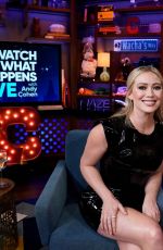 HILARY DUFF at Watch What Happens Live 01/26/2023