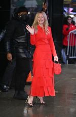 HILARY DUFF Out in New York 01/23/2023