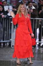 HILARY DUFF Out in New York 01/23/2023