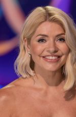 HOLLY WILOUGHBY at Dancing on Ice Season 15 Photocall at ITV Studios in Bovingdon 01/11/2023