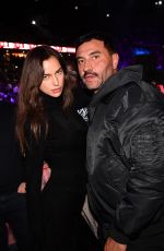 IRINA SHAYK at Detroit Pistons vs Chicago Bulls Game at Accor Arena Bercy in Paris 01/19/2023