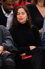 IRINA SHAYK at Detroit Pistons vs Chicago Bulls Game at Accor Arena Bercy in Paris 01/19/2023