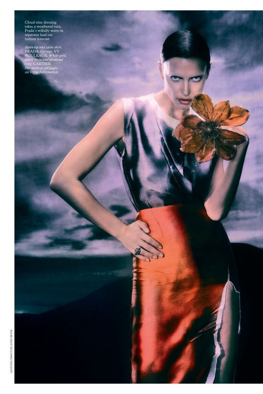 IRINA SHAYK in Vogue Magazine, UK February 2023