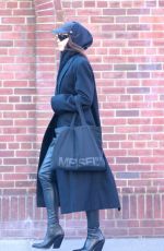 IRINA SHAYK Out and About in New York 01/30/2023