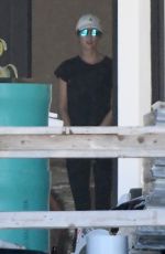 IVANKA TRUMP at Her New House Being Built on Indian Creek Island in Surfside 01/11/2023