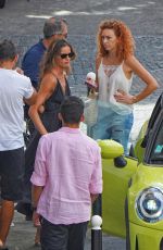 IZABEL GOULART Out and About in Saint Barth 12/31/2022