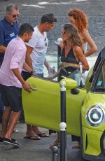 IZABEL GOULART Out and About in Saint Barth 12/31/2022