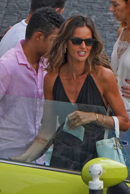 IZABEL GOULART Out and About in Saint Barth 12/31/2022