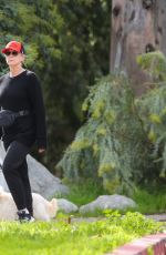 JAMIE LEE CURTIS and Christopher Guest Out with a Dog in Pacific Palisades 01/12/2023