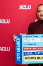 JANE LEVY at Indiewire Sundance Studio in Park City 01/23/2023