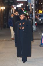 JANELLE MONAE Arrives at Late Show with Stephen Colbert in New York 01/11/2023