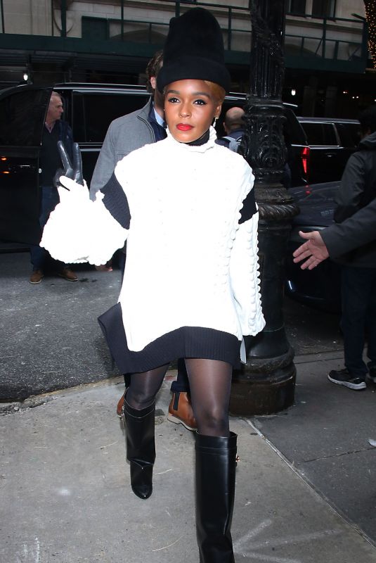 JANELLE MONAE Arrives at Tamron Hall Show in New York 01/10/2023