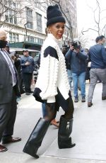 JANELLE MONAE Arrives at Tamron Hall TV Show in New York 01/10/2023