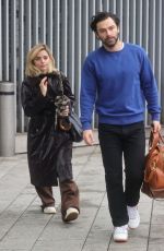 JENNA COLEMAN and Aidan Turner Out in London 01/07/2023