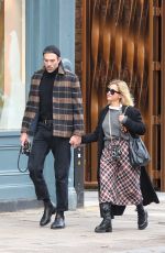 JENNA COLEMAN and Jamie Out in London 01/02/2023