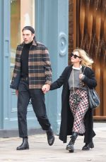 JENNA COLEMAN and Jamie Out in London 01/02/2023