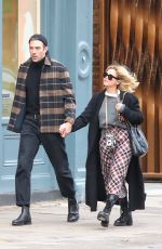 JENNA COLEMAN and Jamie Out in London 01/02/2023