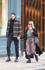 JENNA COLEMAN and Jamie Out in London 01/02/2023