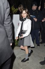 JENNA ORTEGA Arrives at Pre-golden Globes Party Hosted by Netflix in West Hollywood 01/08/2023
