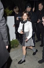 JENNA ORTEGA Arrives at Pre-golden Globes Party Hosted by Netflix in West Hollywood 01/08/2023