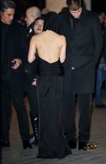 JENNA ORTEGA Arrives at Saint Laurent Winter 2023 Fashion Show in Paris 01/17/2023