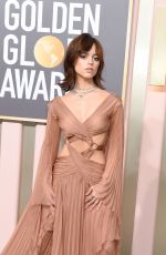 JENNA ORTEGA at 80th Annual Golden Globe Awards in Beverly Hills 01/10/2023