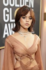 JENNA ORTEGA at 80th Annual Golden Globe Awards in Beverly Hills 01/10/2023
