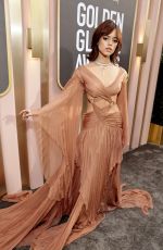 JENNA ORTEGA at 80th Annual Golden Globe Awards in Beverly Hills 01/10/2023