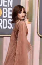 JENNA ORTEGA at 80th Annual Golden Globe Awards in Beverly Hills 01/10/2023