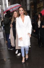 JENNI JWOWW FARLEY Leaveds Sirius XM Radio in New York 01/23/2023