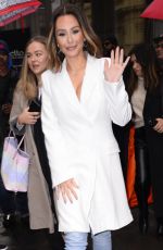 JENNI JWOWW FARLEY Leaveds Sirius XM Radio in New York 01/23/2023