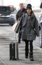 JENNIFER CONNELLY Arrives at Airport in Salt Lake City 01/23/2023